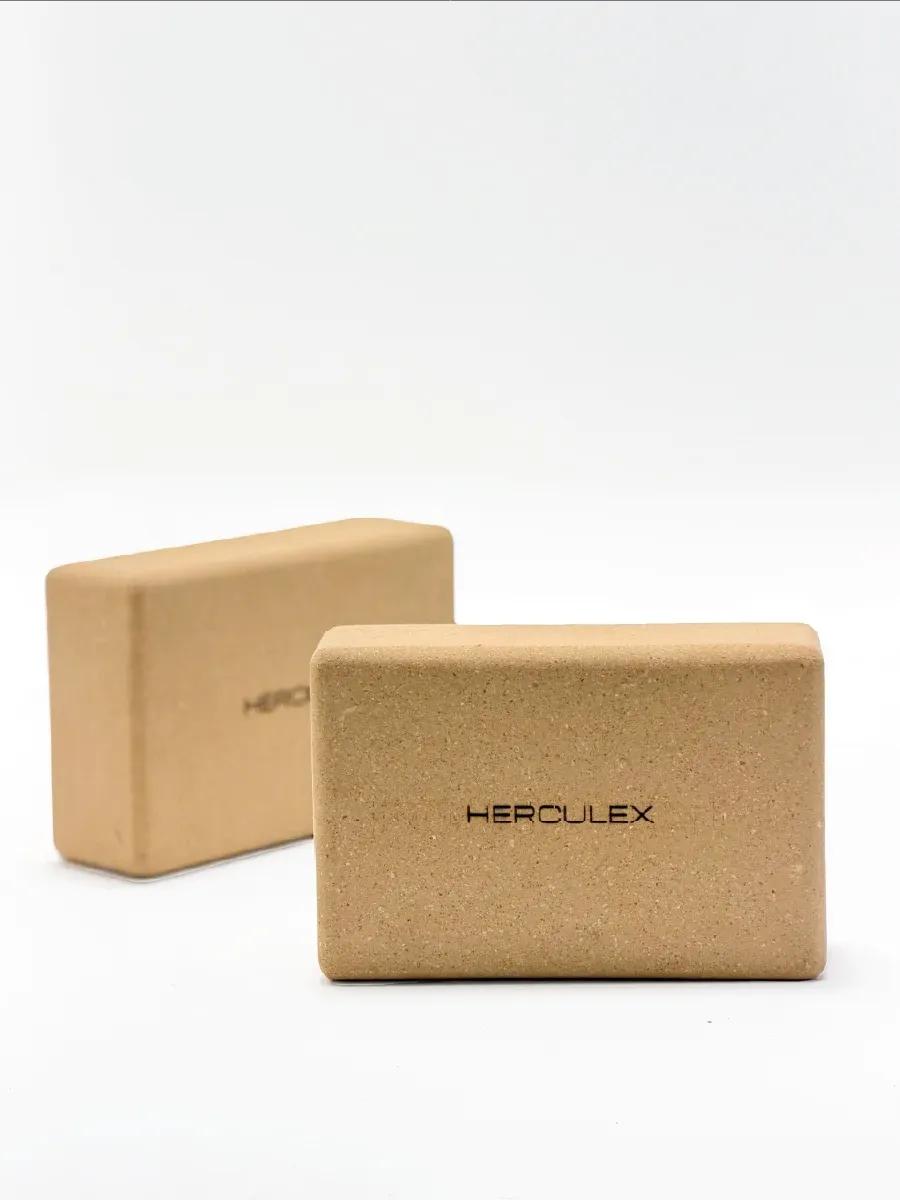 آجر یوگا چوب پنبه ای طبیعی HERCULEX